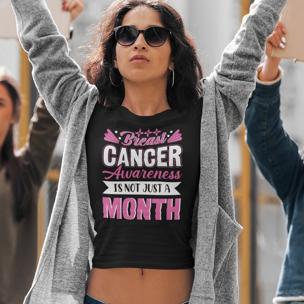 Brest Cancer Awareness More Than Just a Month DTF Transfer